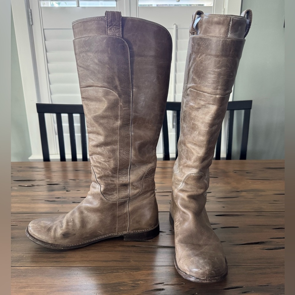 Frye Women's Tall Leather Paige Boots